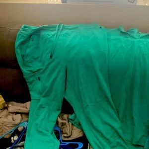 Some stains comfortable scrubs